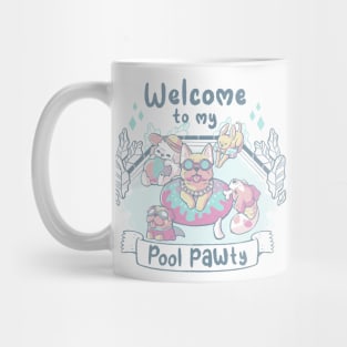 Pool Pawty Mug